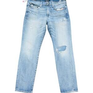 Men Lucky Brand jeans 121 Slim Heritage Regular  Med wash 98% cotton 2% elastane